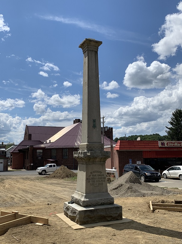 Work on the Reynoldsville Veterans Memorial Park continues – Reynlow ...